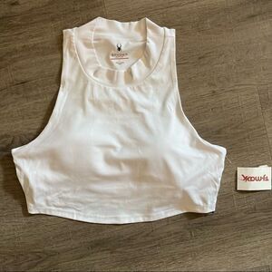 NWT Spyder White Sports Bra